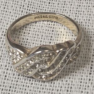 Vintage 14k G.E. Espo Ring w/ Zirconia